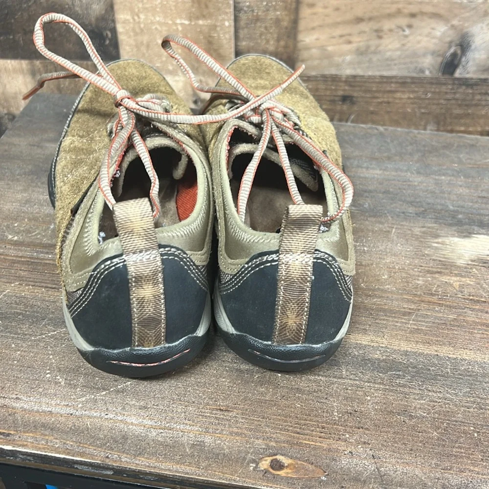 MERRELL Kangaroo Mimosa Rough Leather Glee‎ Hiking Trail Shoes Women's Size 7
